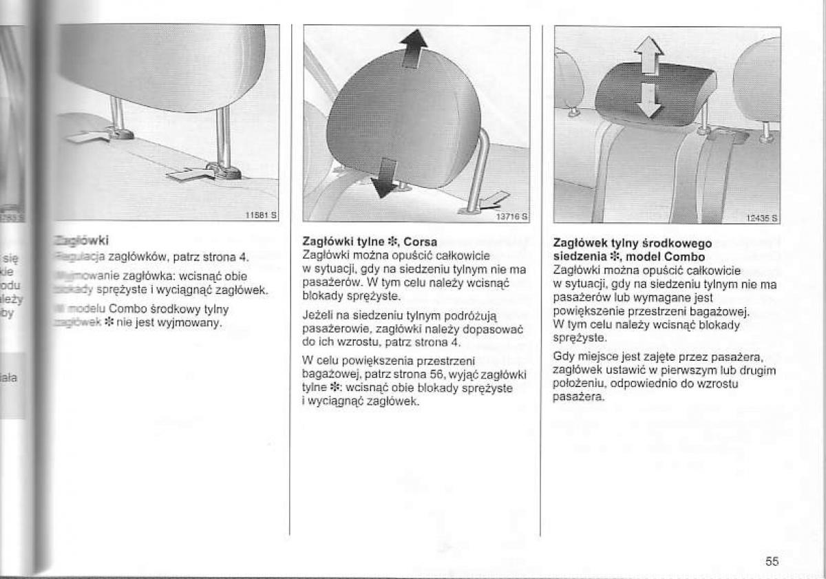 Opel Corsa C instrukcja obslugi / page 59