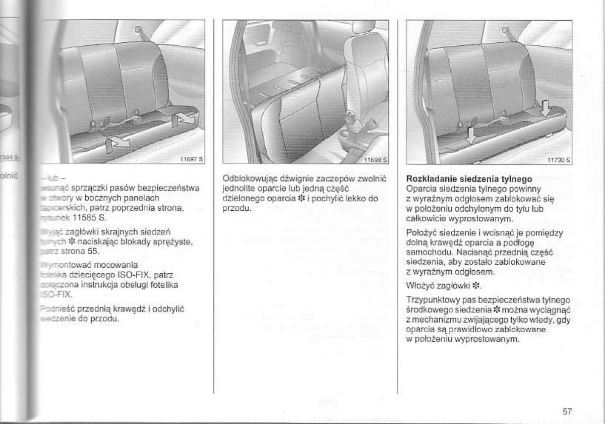 Opel Corsa C instrukcja obslugi / page 61