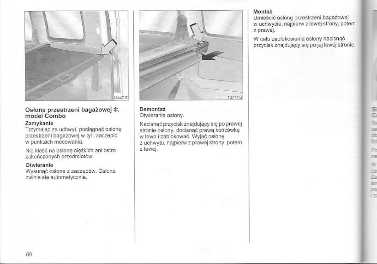 Opel Corsa C instrukcja obslugi / page 64