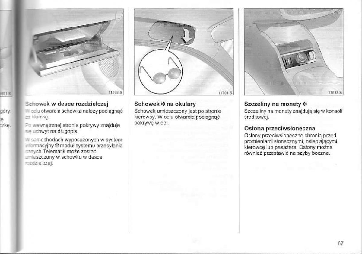 Opel Corsa C instrukcja obslugi / page 71