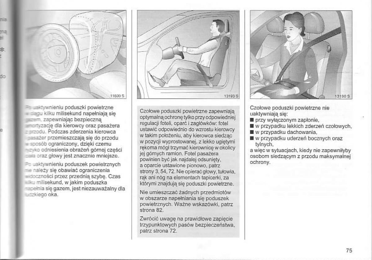 Opel Corsa C instrukcja obslugi / page 79