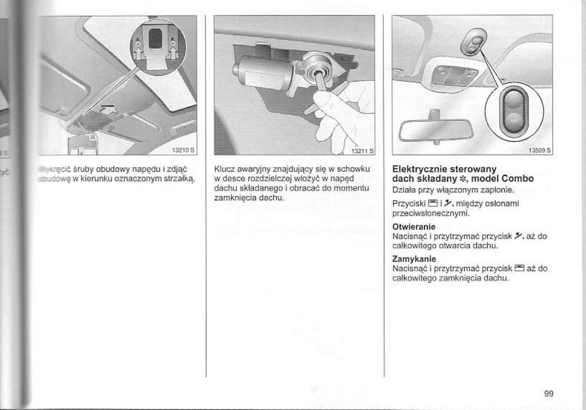 Opel Corsa C instrukcja obslugi / page 103