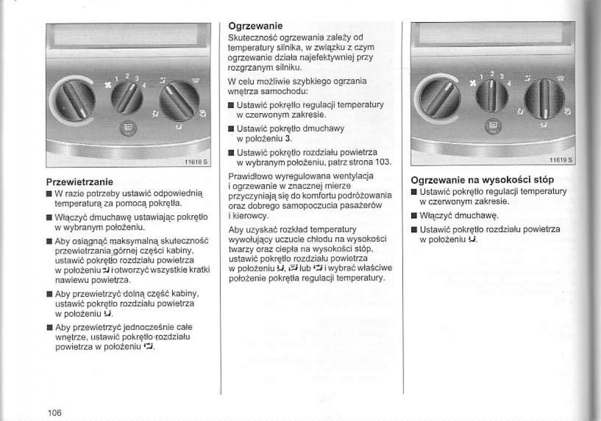 Opel Corsa C instrukcja obslugi / page 110