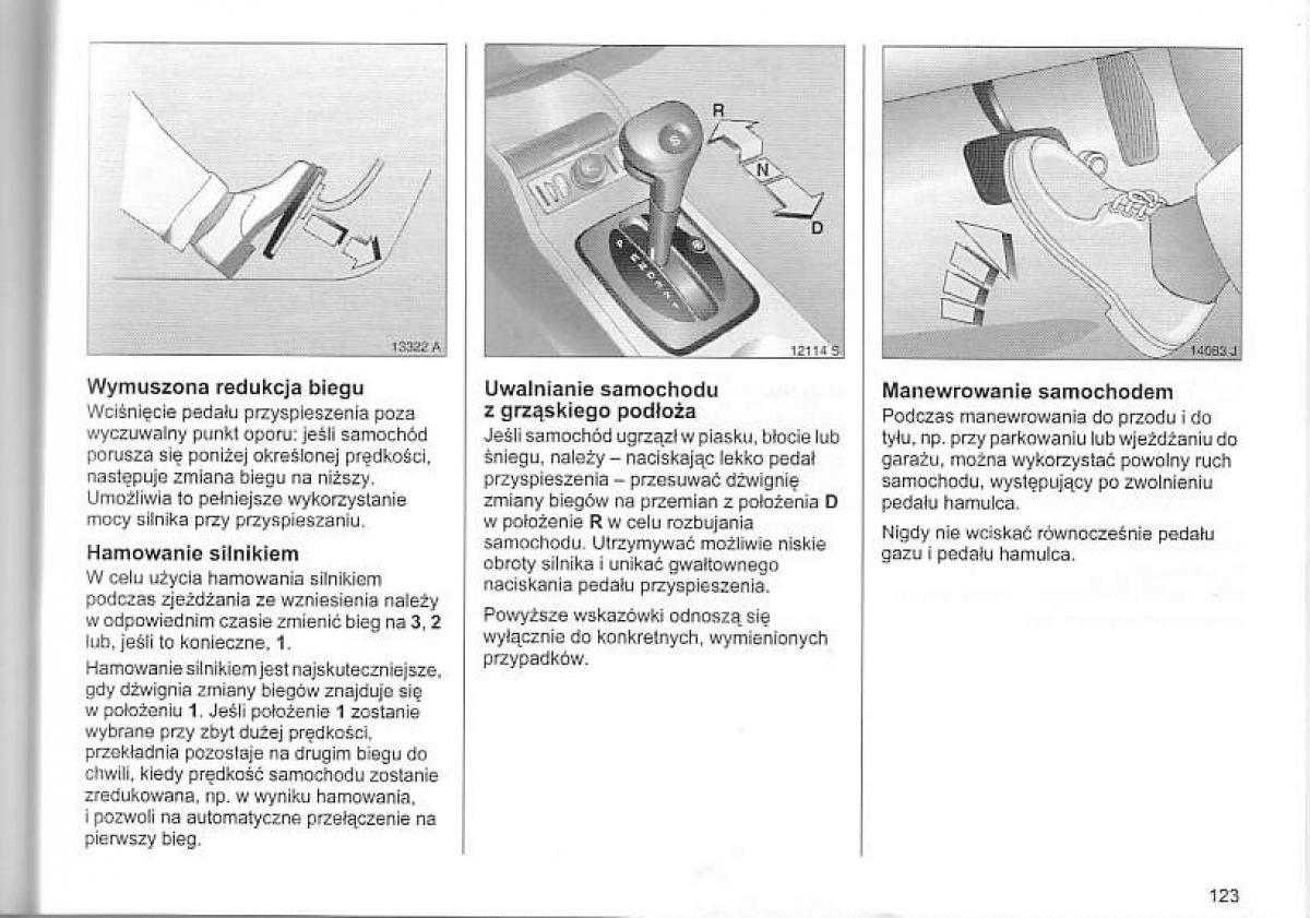 Opel Corsa C instrukcja obslugi / page 127