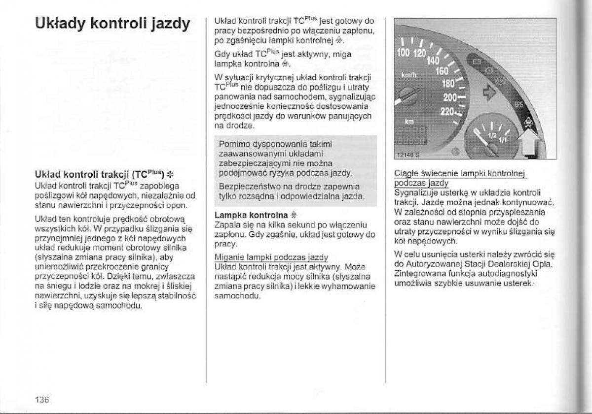 Opel Corsa C instrukcja obslugi / page 140