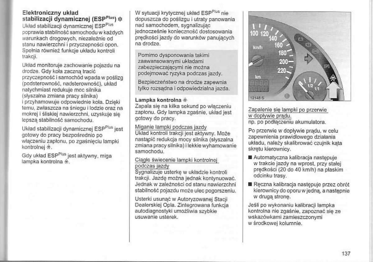 Opel Corsa C instrukcja obslugi / page 141