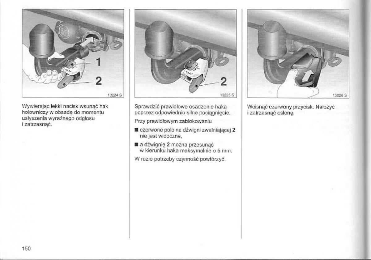 Opel Corsa C instrukcja obslugi / page 154