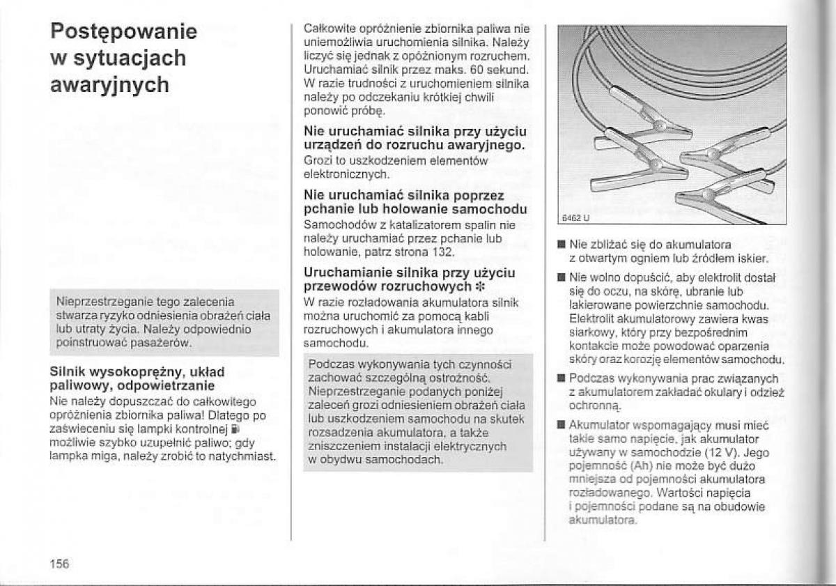 Opel Corsa C instrukcja obslugi / page 160