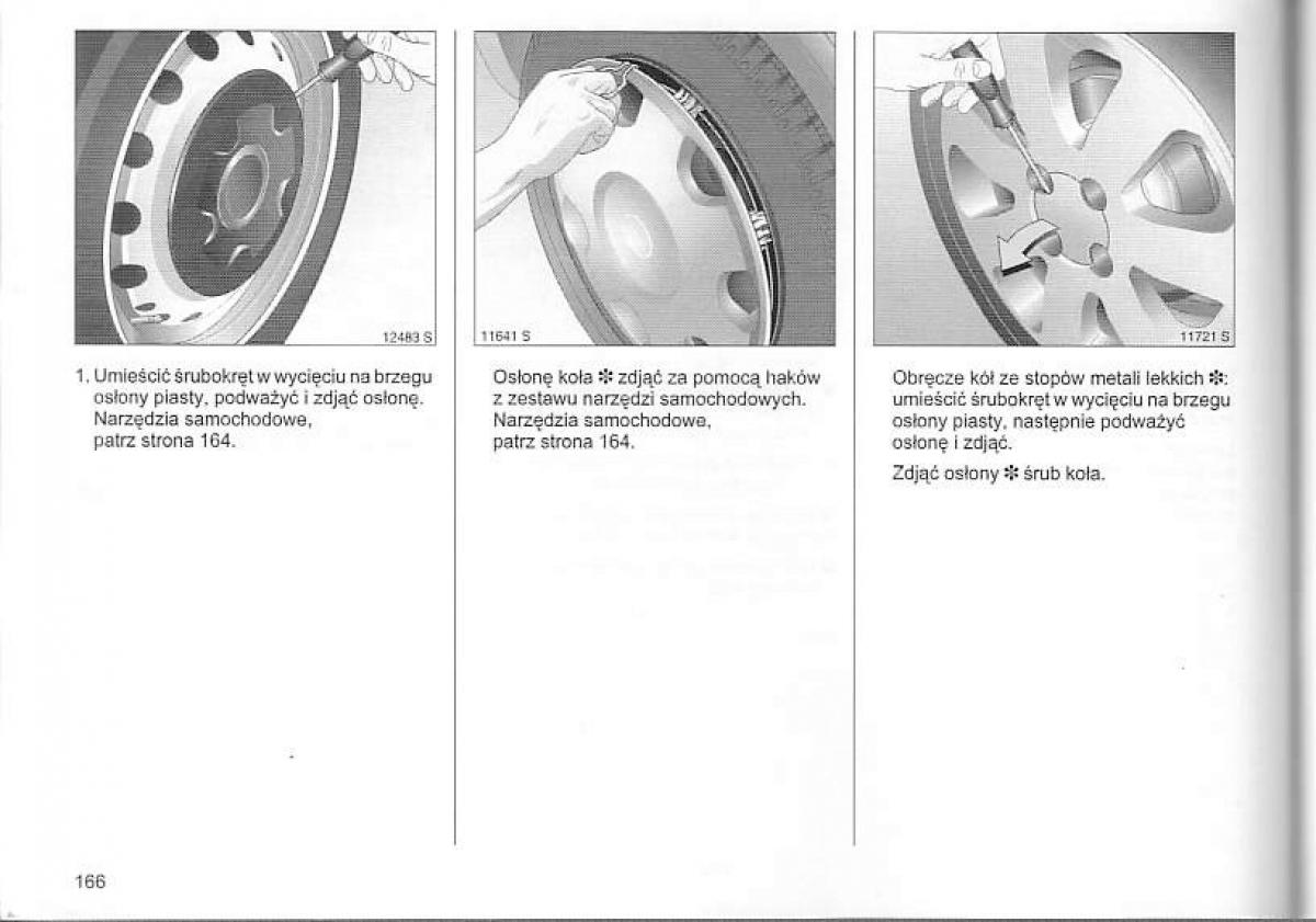 Opel Corsa C instrukcja obslugi / page 170