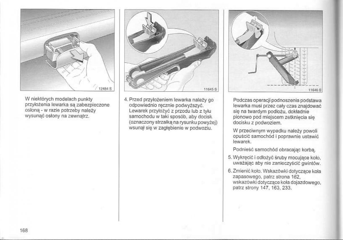 Opel Corsa C instrukcja obslugi / page 172