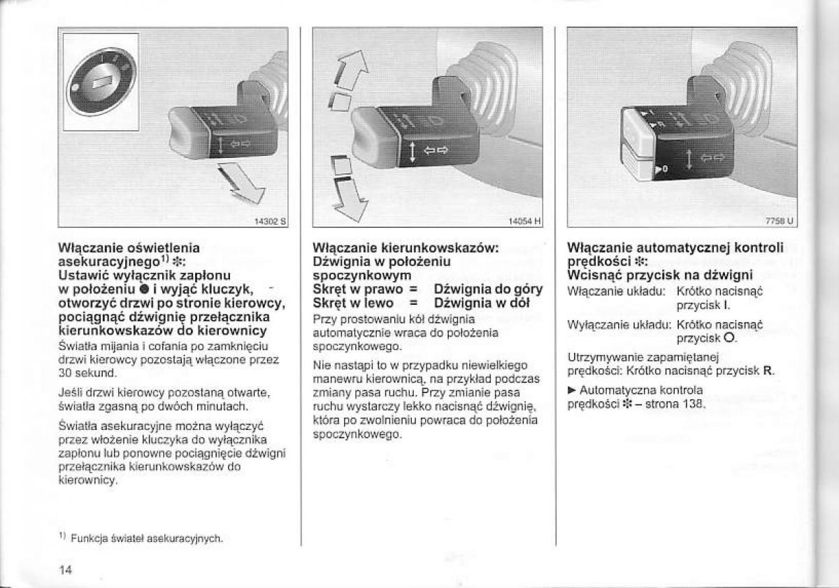 Opel Corsa C instrukcja obslugi / page 18