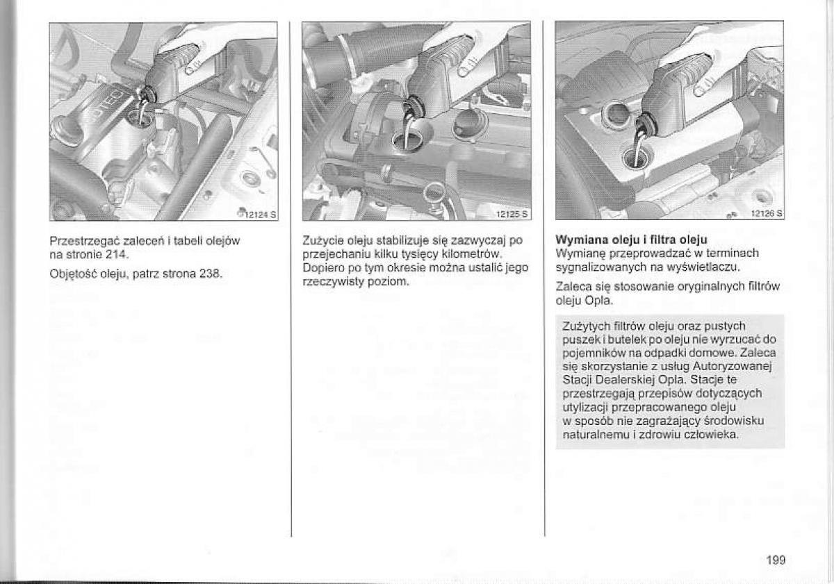 Opel Corsa C instrukcja obslugi / page 203