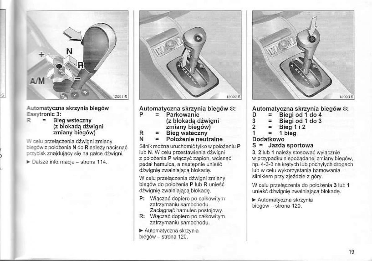 Opel Corsa C instrukcja obslugi / page 23