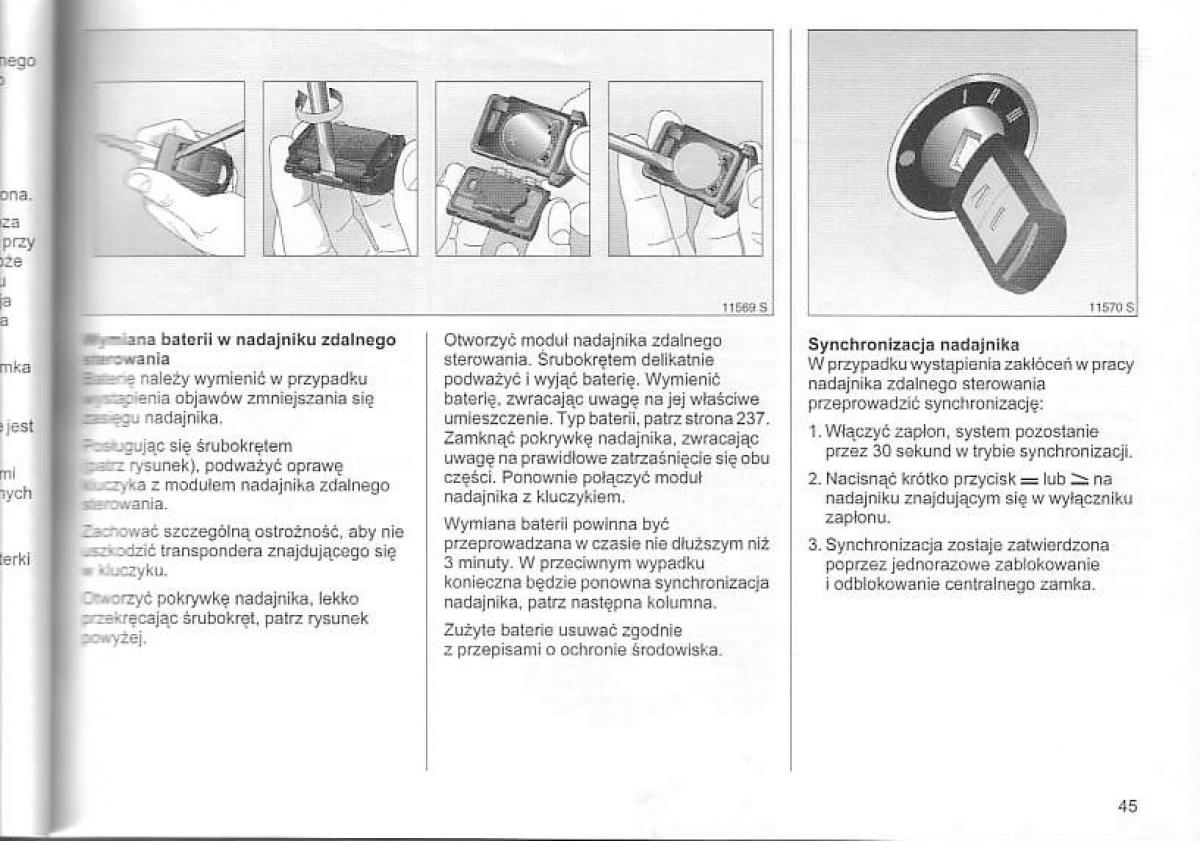 Opel Corsa C instrukcja obslugi / page 49