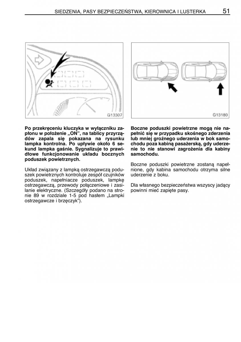 manual  Toyota Celica VII 7 instrukcja / page 58