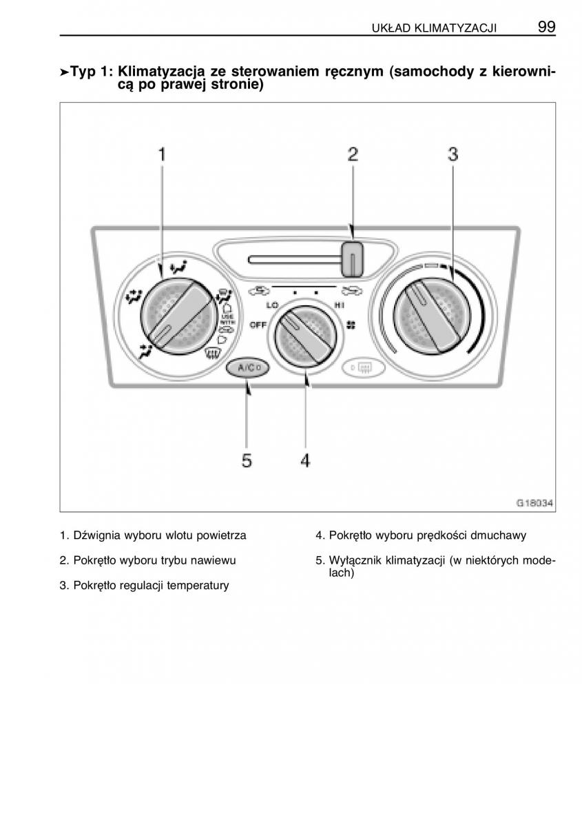 manual  Toyota Celica VII 7 instrukcja / page 106