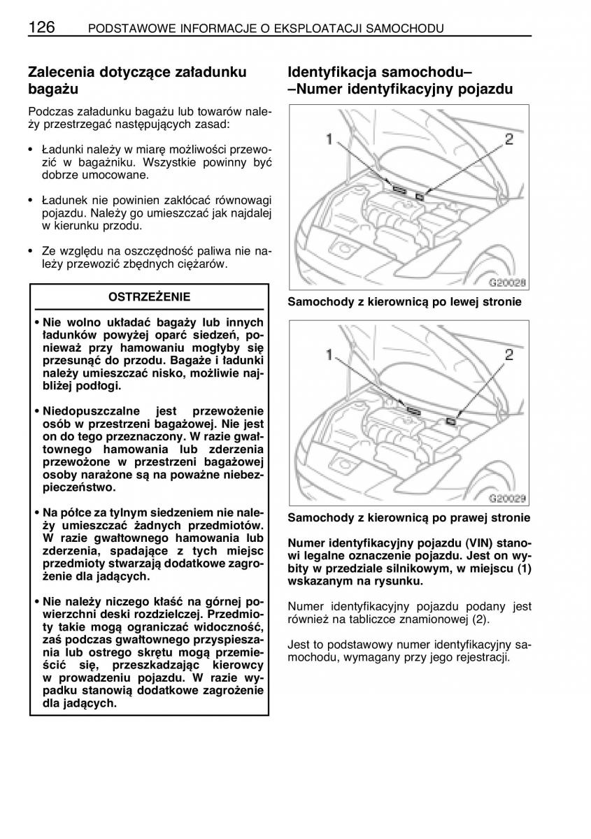 manual  Toyota Celica VII 7 instrukcja / page 133