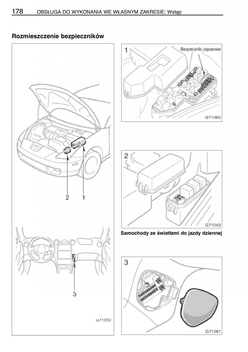 manual  Toyota Celica VII 7 instrukcja / page 185