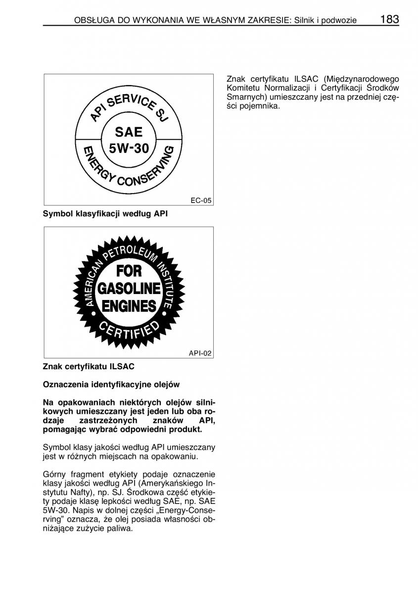 manual  Toyota Celica VII 7 instrukcja / page 190