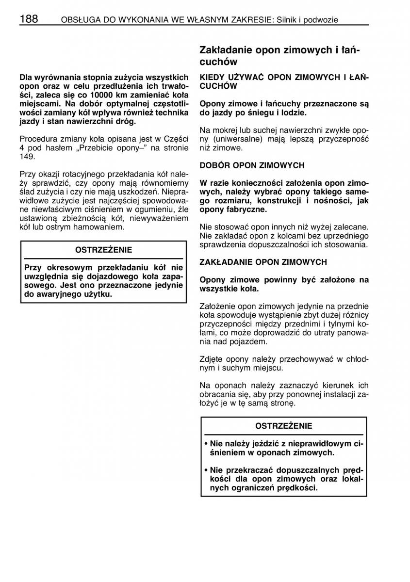 manual  Toyota Celica VII 7 instrukcja / page 195