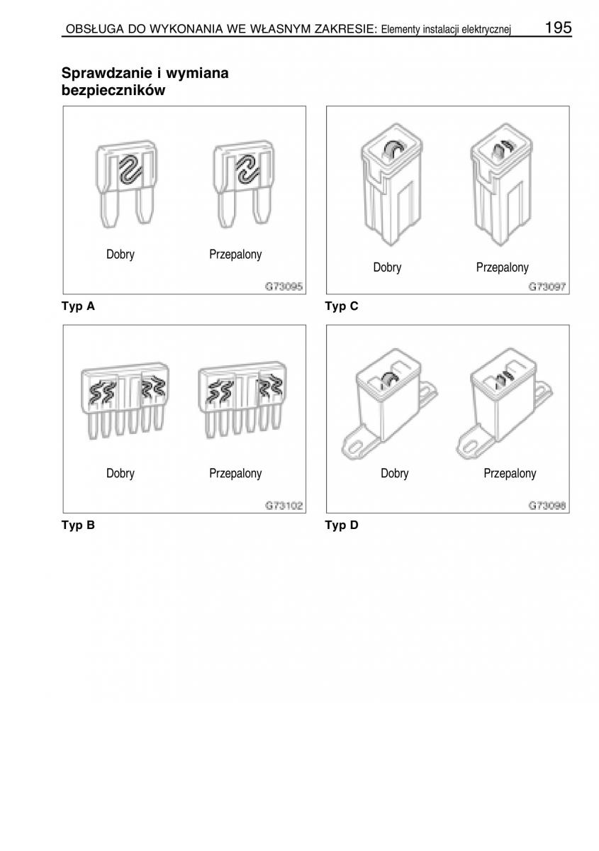 manual  Toyota Celica VII 7 instrukcja / page 202