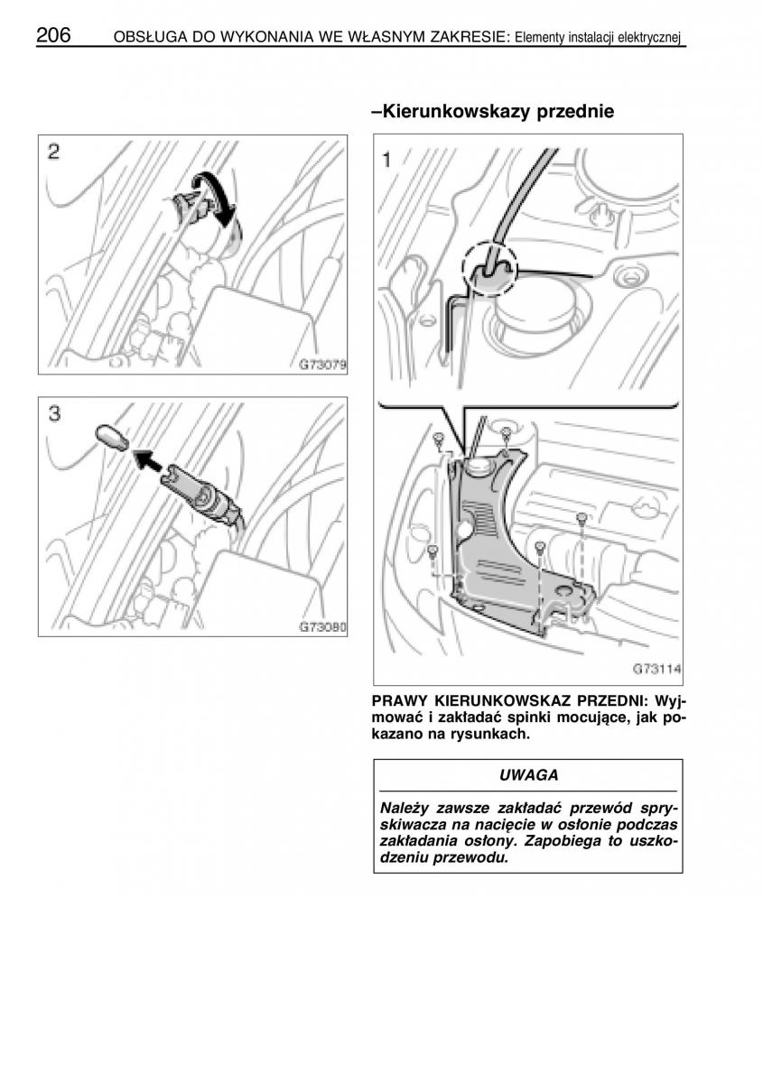 manual  Toyota Celica VII 7 instrukcja / page 213