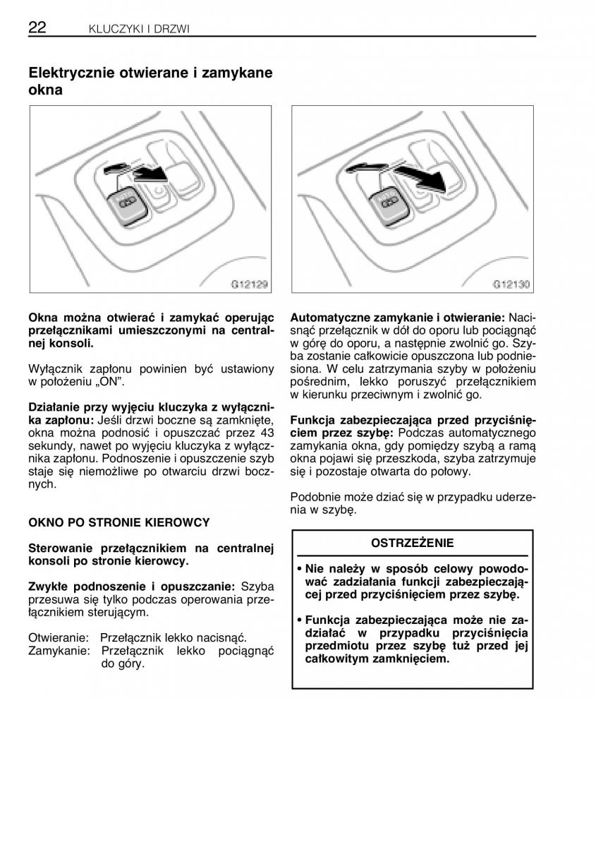 manual  Toyota Celica VII 7 instrukcja / page 29