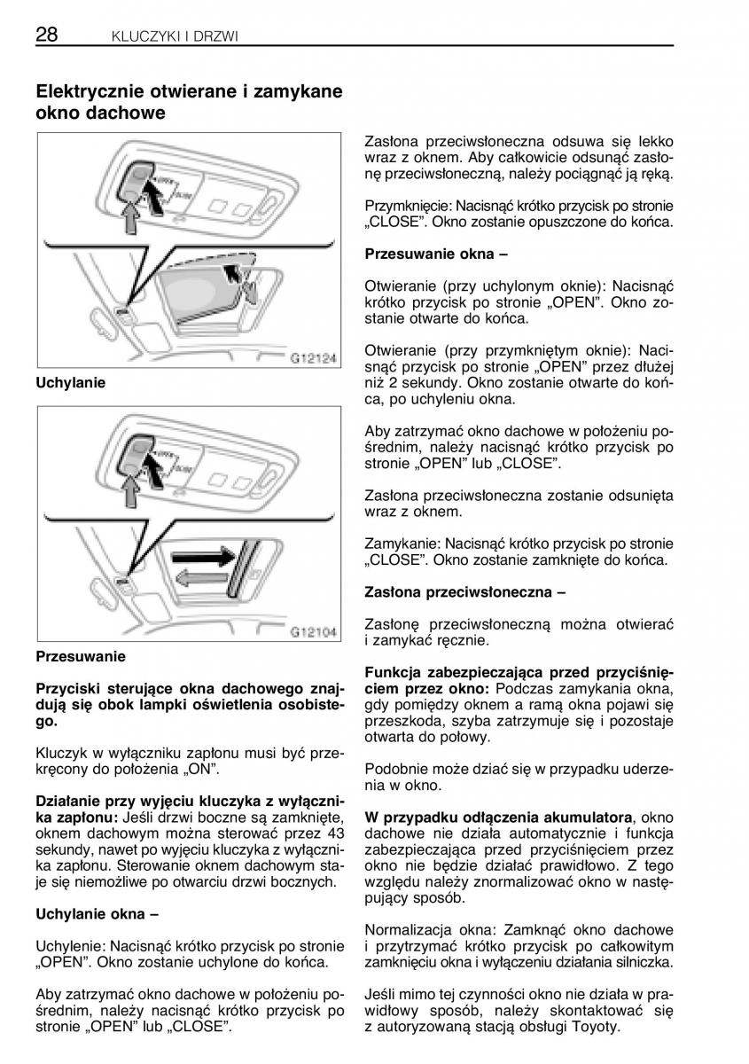 manual  Toyota Celica VII 7 instrukcja / page 35