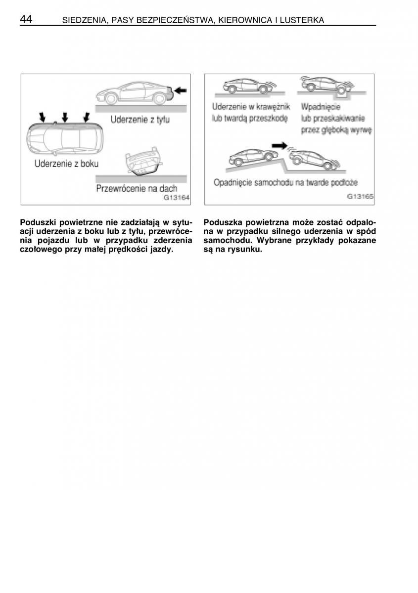 manual  Toyota Celica VII 7 instrukcja / page 51