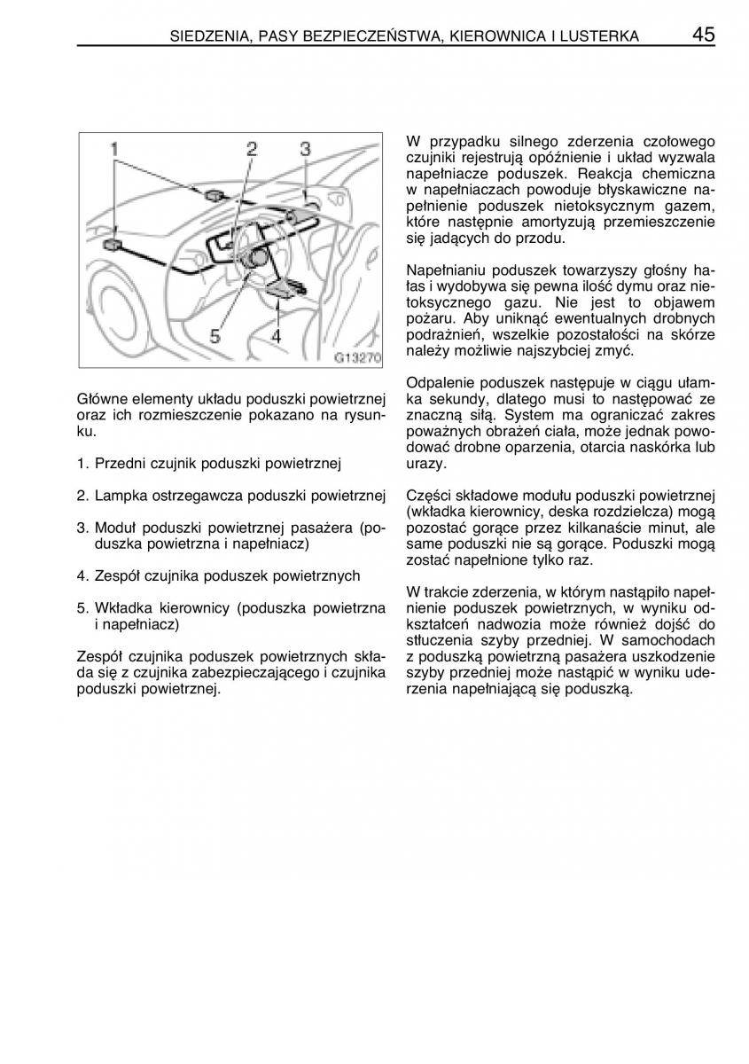 manual  Toyota Celica VII 7 instrukcja / page 52