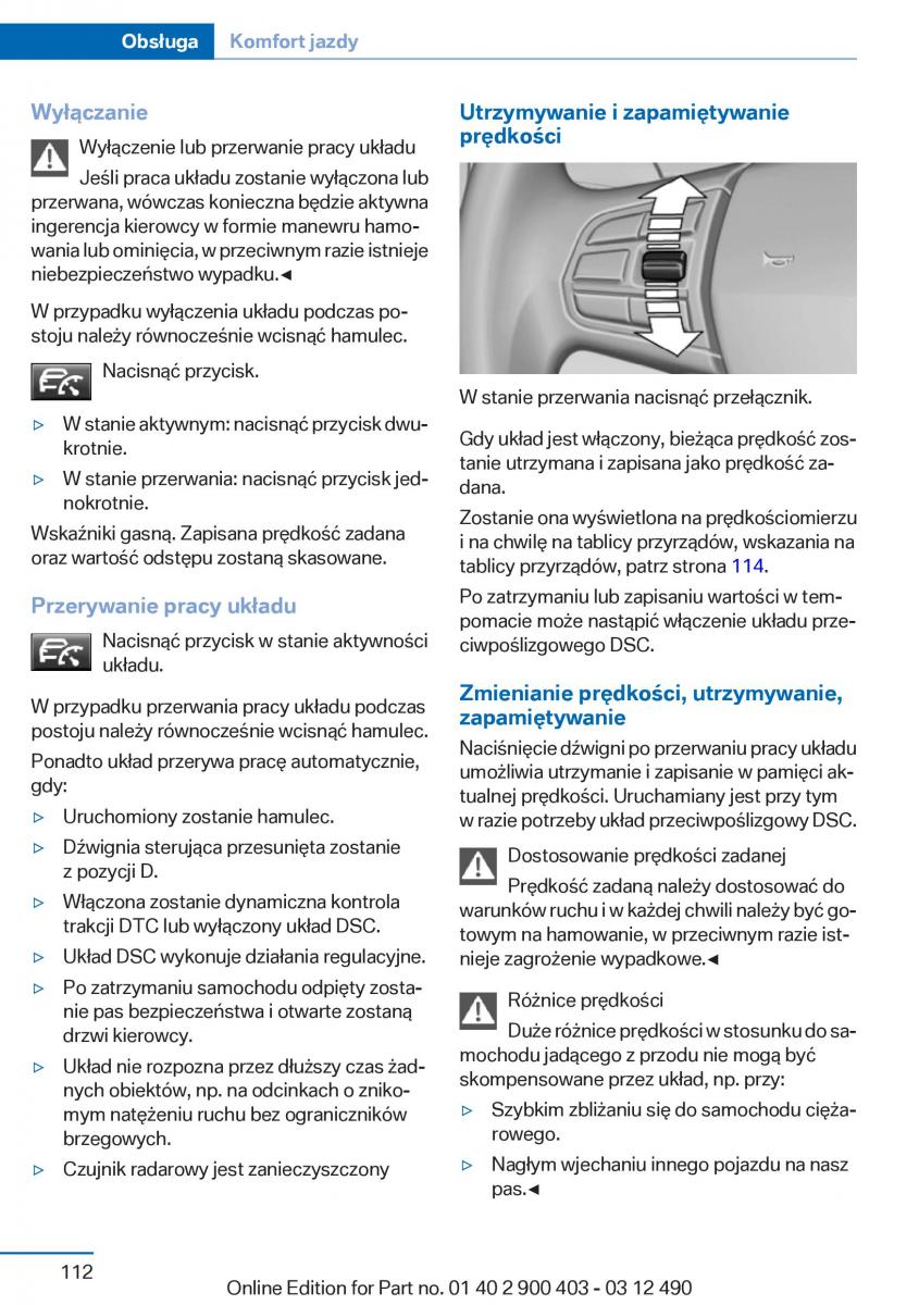 manual  BMW 6 F06 Gran Coupe Instrukcja / page 112