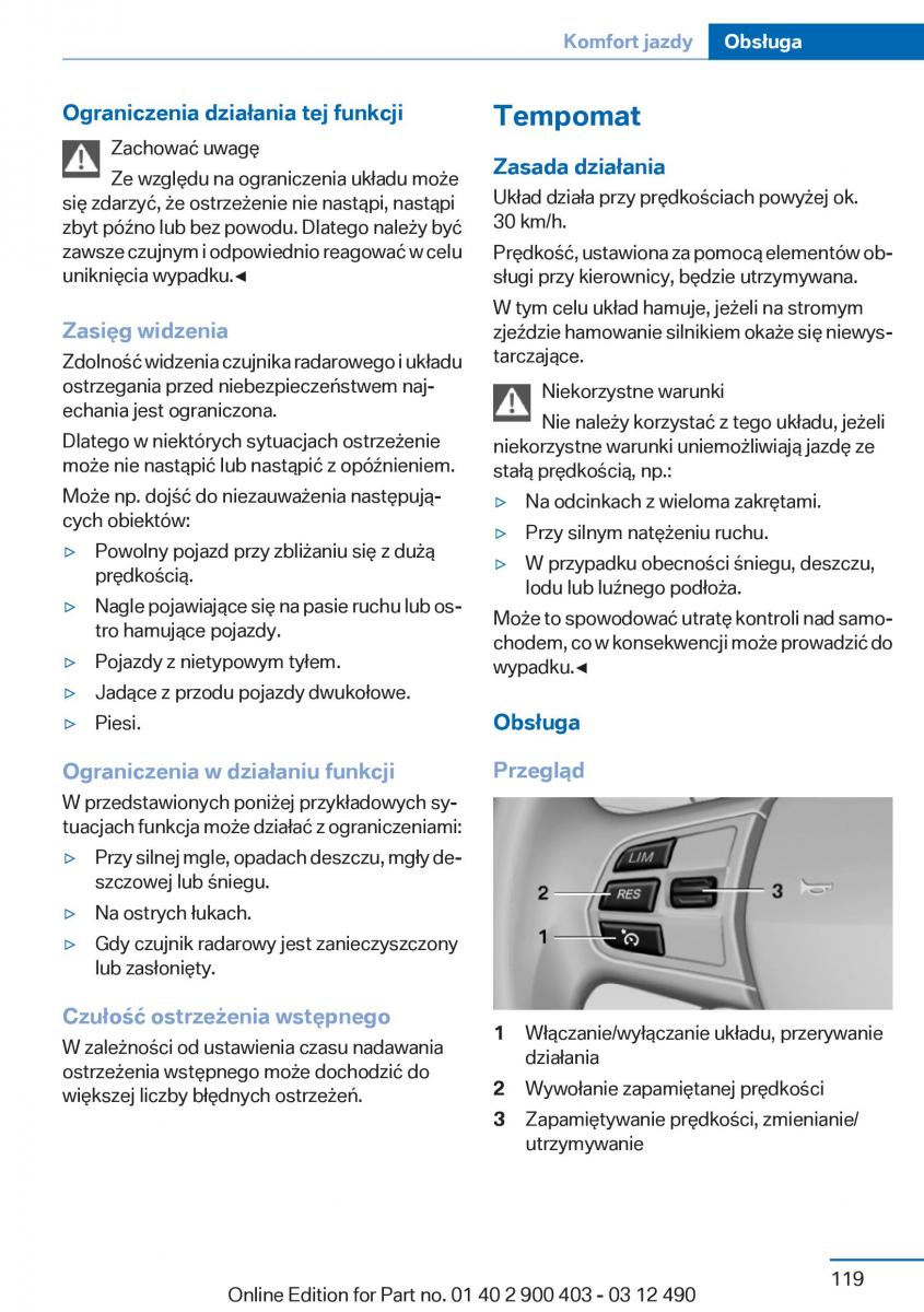 manual  BMW 6 F06 Gran Coupe Instrukcja / page 119