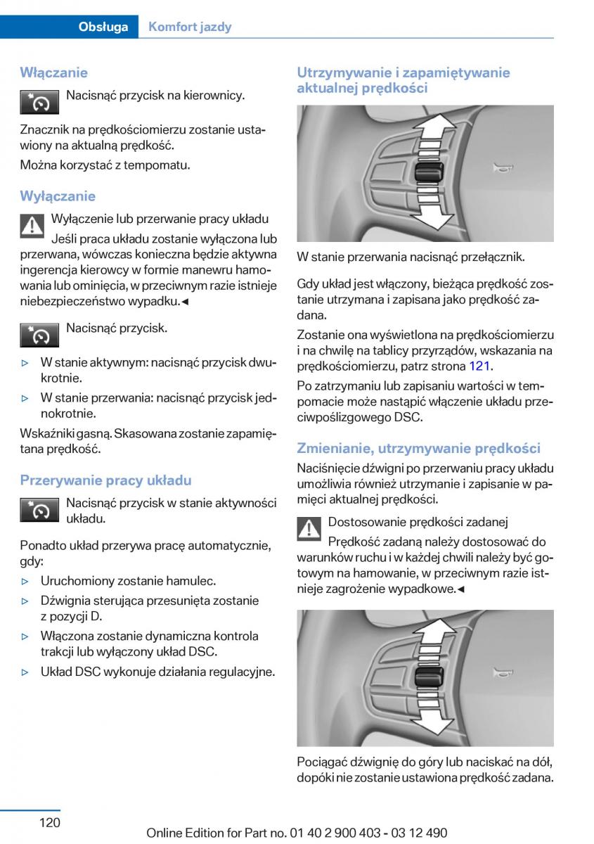 manual  BMW 6 F06 Gran Coupe Instrukcja / page 120