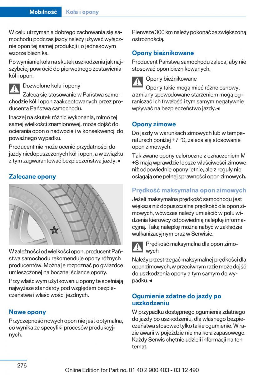 manual  BMW 6 F06 Gran Coupe Instrukcja / page 276