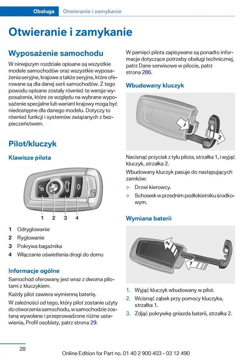 manual  BMW 6 F06 Gran Coupe Instrukcja / page 28