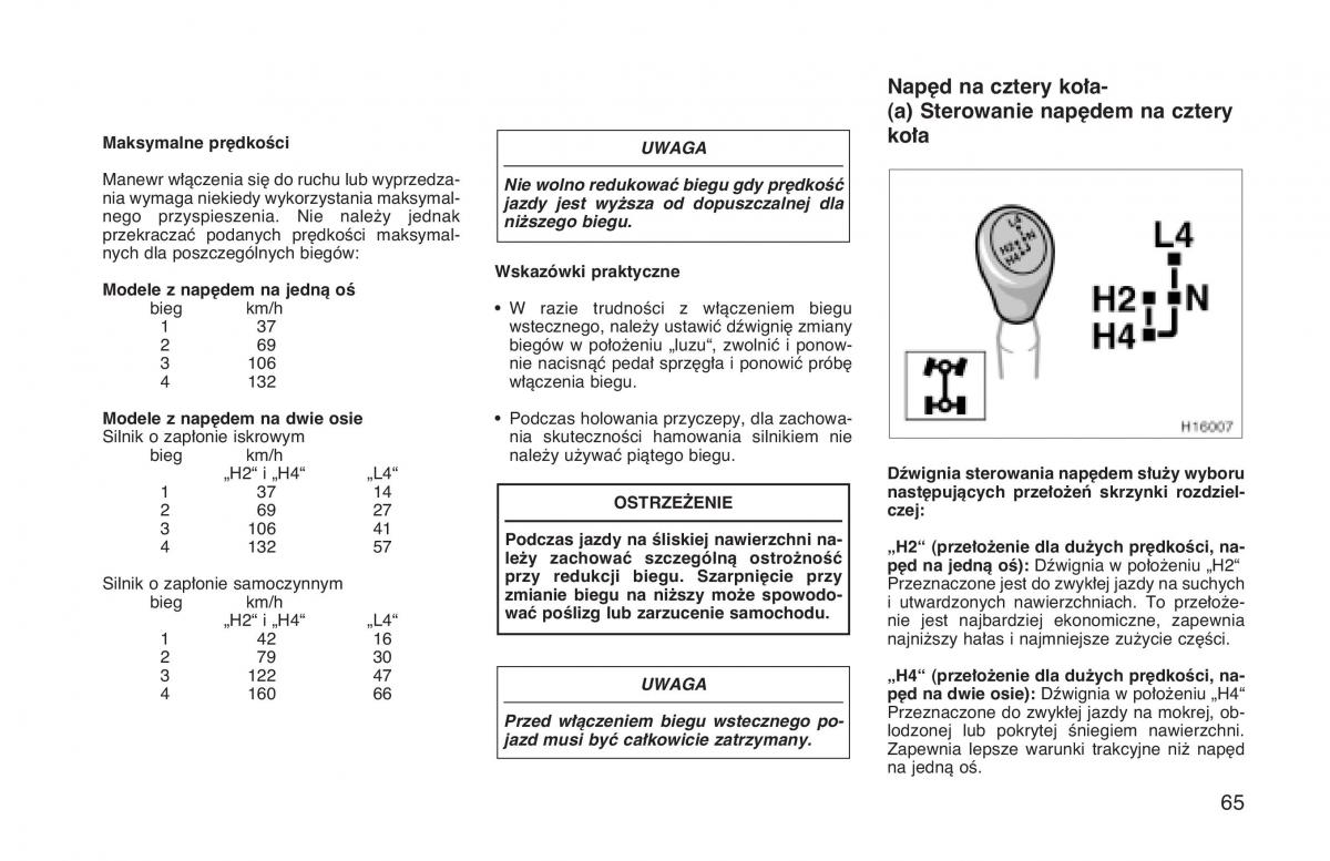 manual  Toyota Hilux VI 6 instrukcja / page 72