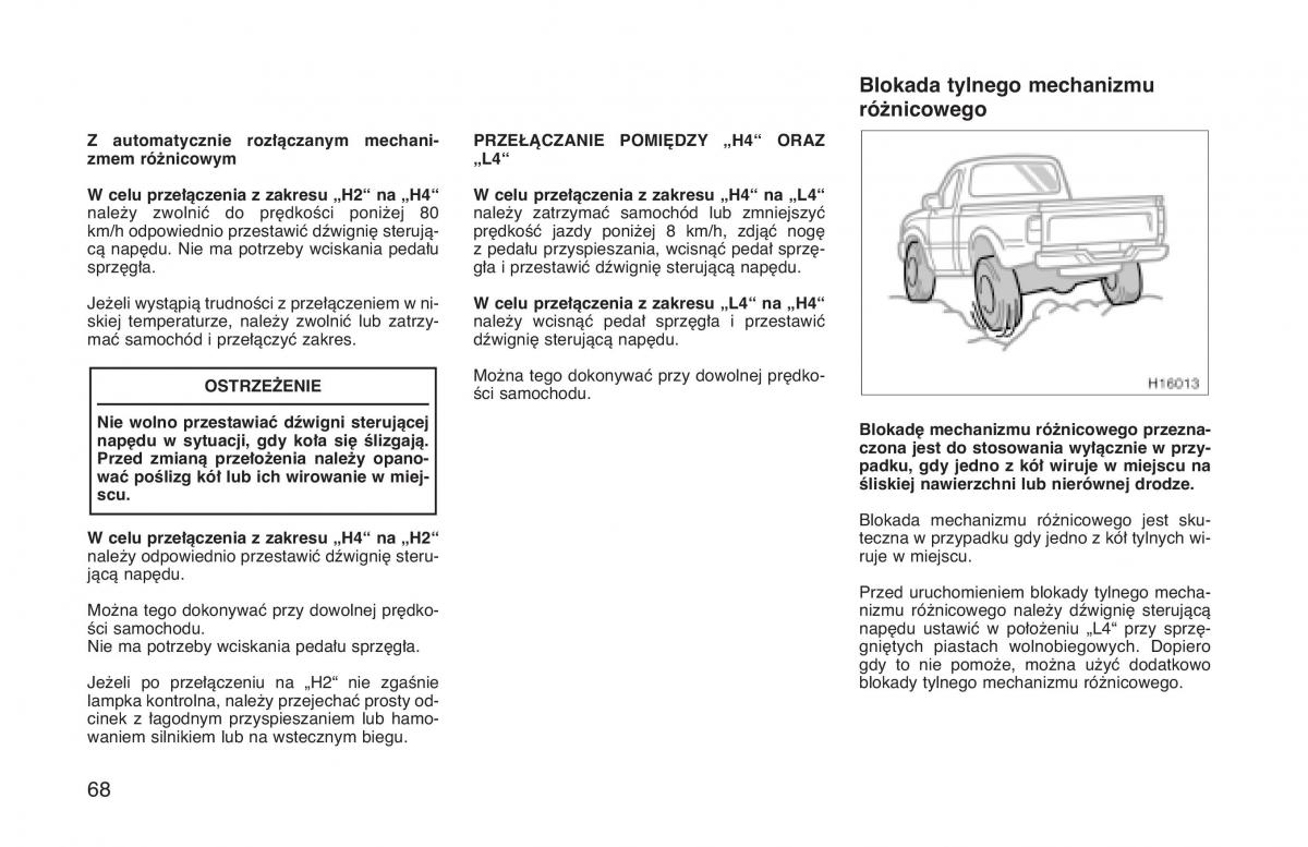 manual  Toyota Hilux VI 6 instrukcja / page 75