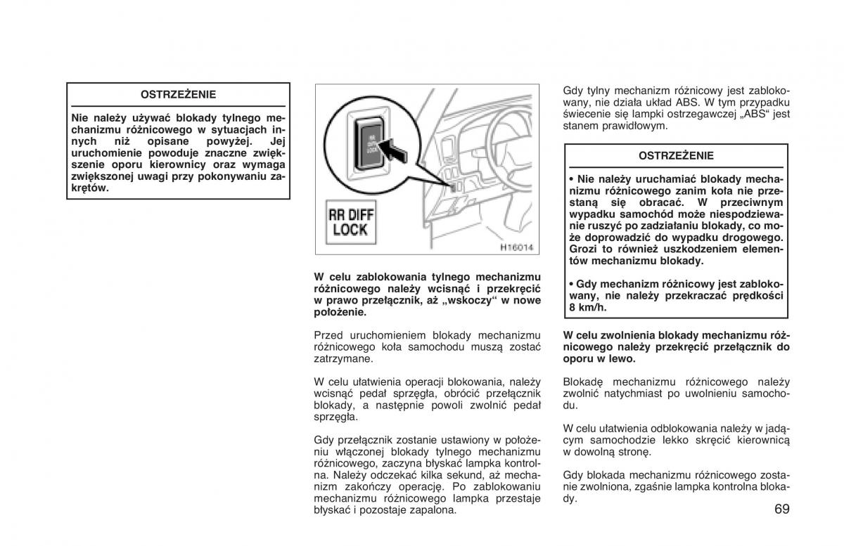 manual  Toyota Hilux VI 6 instrukcja / page 76