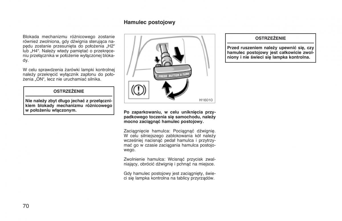 manual  Toyota Hilux VI 6 instrukcja / page 77