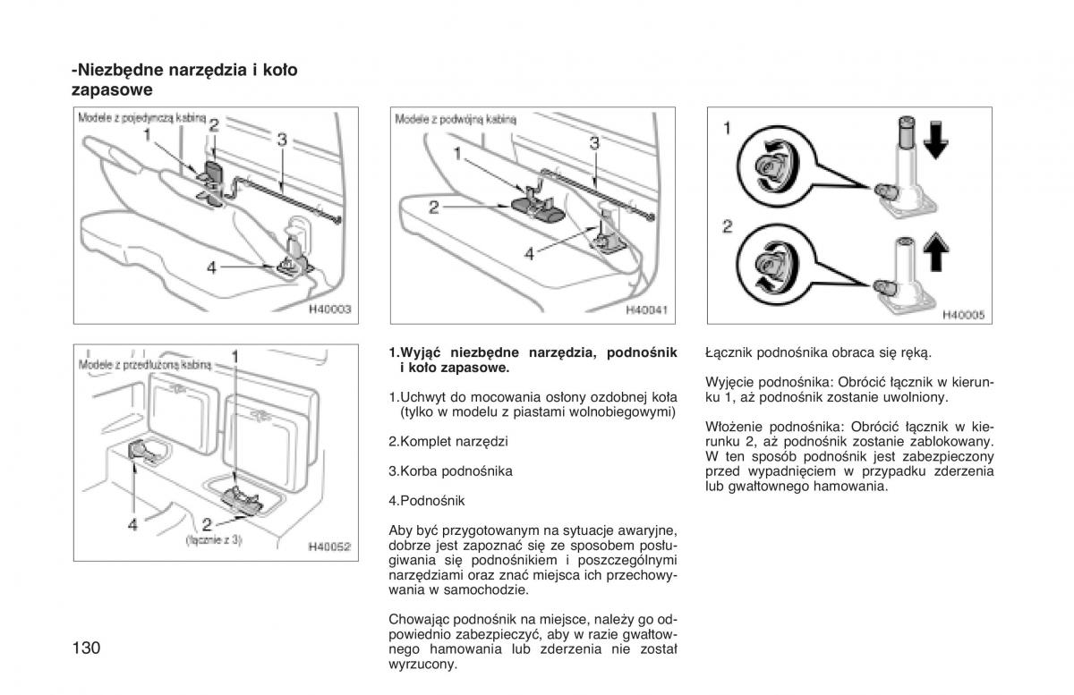 manual  Toyota Hilux VI 6 instrukcja / page 137