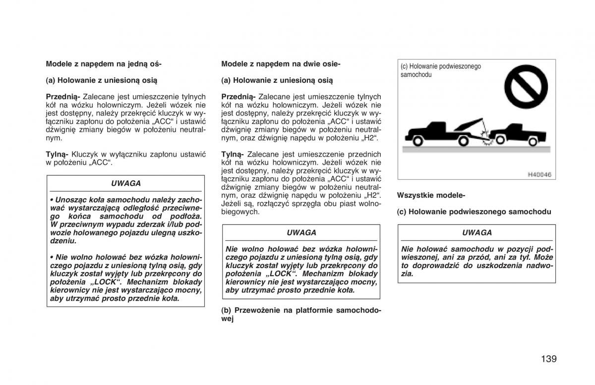 manual  Toyota Hilux VI 6 instrukcja / page 146