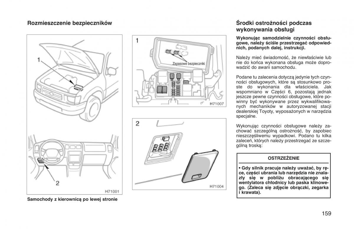 manual  Toyota Hilux VI 6 instrukcja / page 166