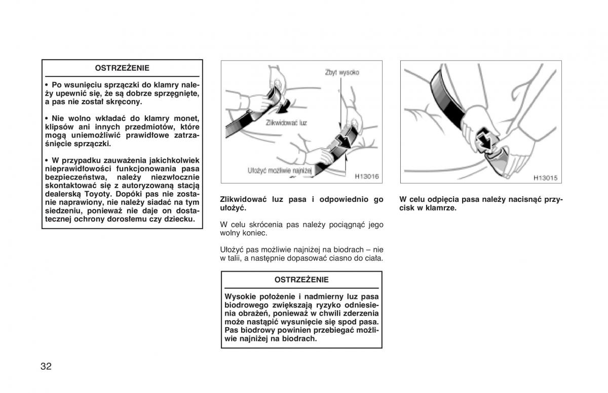 manual  Toyota Hilux VI 6 instrukcja / page 39