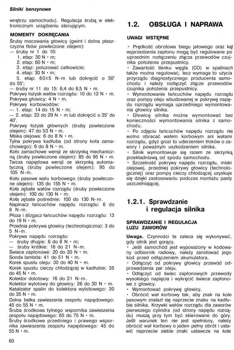 Nissan Almera N15 instrukcja obslugi / page 58