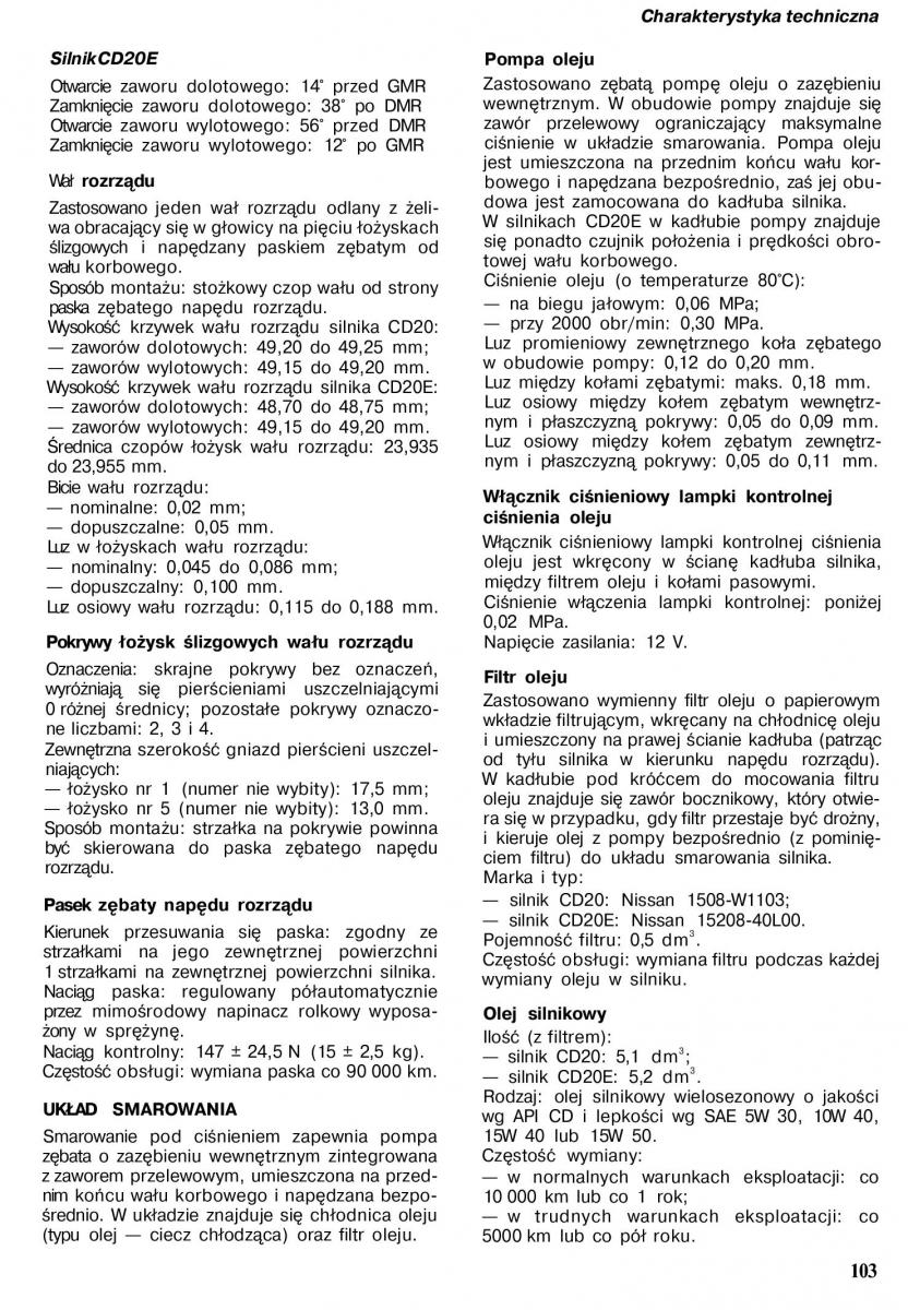 Nissan Almera N15 instrukcja obslugi / page 101