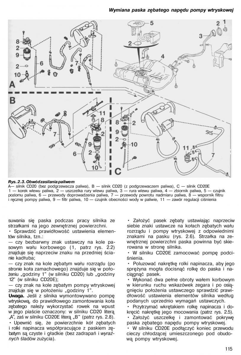 Nissan Almera N15 instrukcja obslugi / page 113