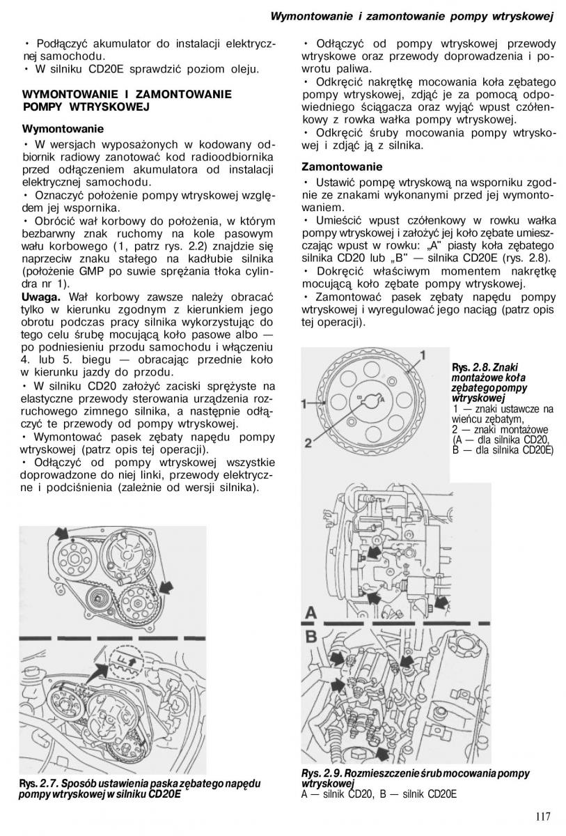 Nissan Almera N15 instrukcja obslugi / page 115