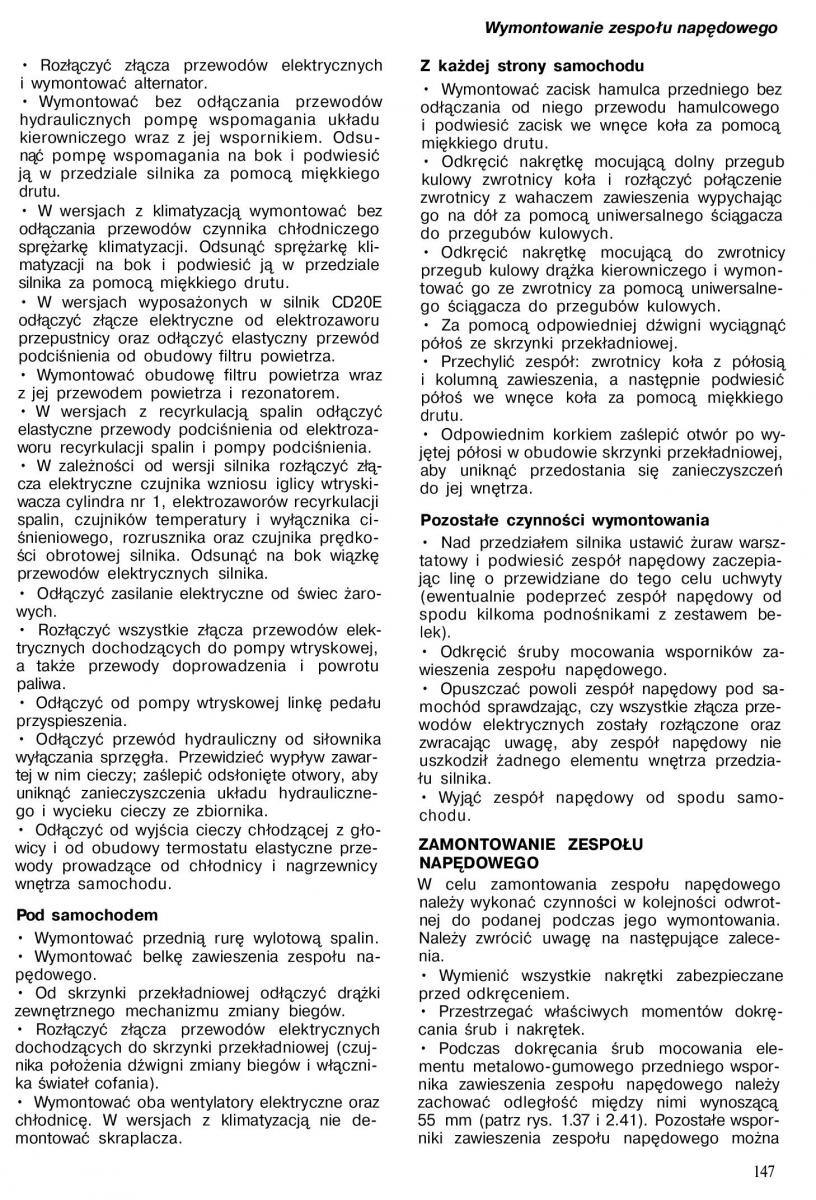 Nissan Almera N15 instrukcja obslugi / page 145