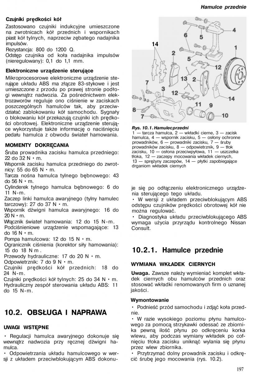 Nissan Almera N15 instrukcja obslugi / page 195