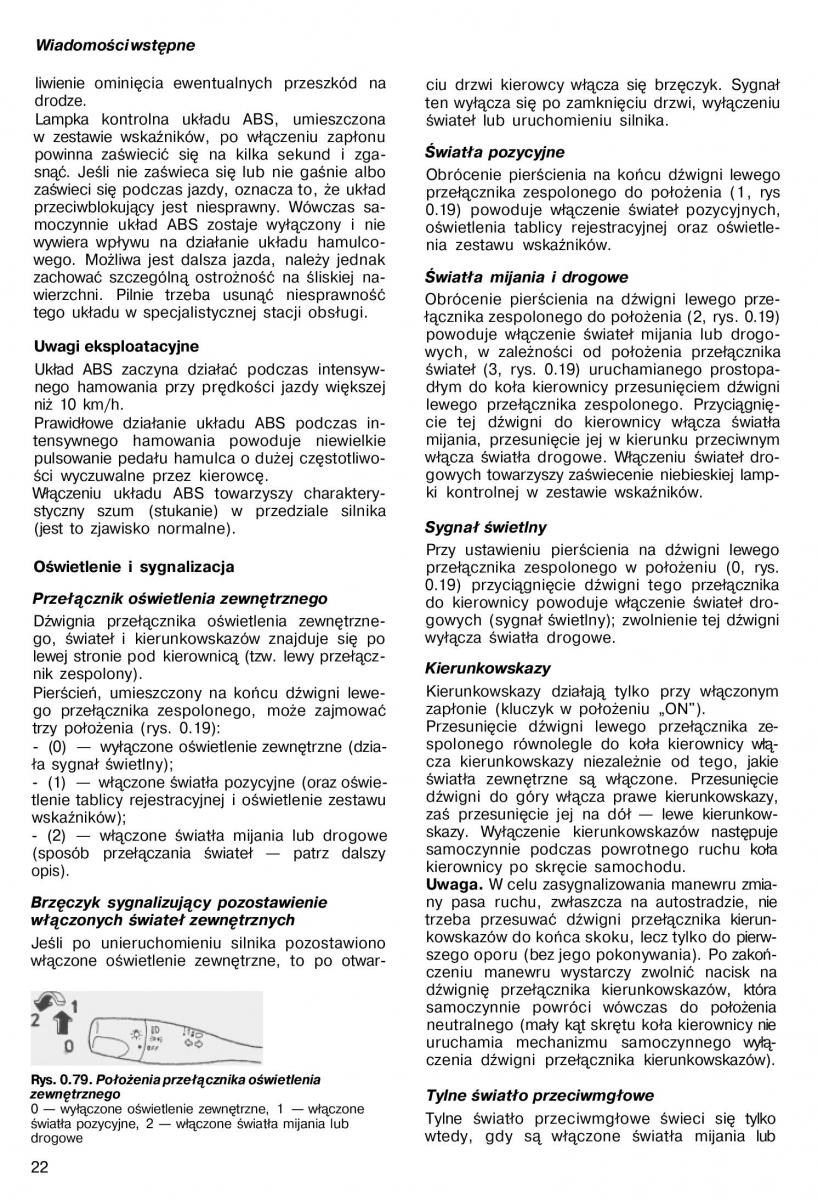 Nissan Almera N15 instrukcja obslugi / page 20